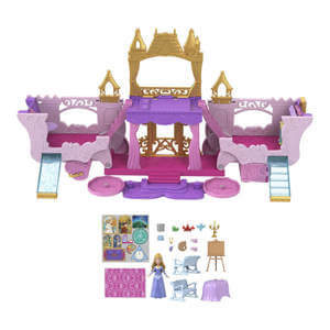 Disney Princess Carriage to Castle 2 in1 Playset